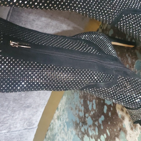 Vince Camuto Over the knee High Heel Peep toe boots - Picture 7 of 10